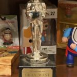This is the most important award. My brother gave it to me after I had a cancer surgery