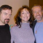 Best of the best, me with Tress Macneille & Charlie Adler